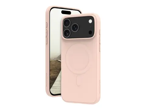 dbramante1928 Greenland Pro - Beskyttende deksel for mobiltelefon MagSafe-samsvar - plastikk - rosa sand - for Apple iPhone 17 Pro Max, 18 Pro Max