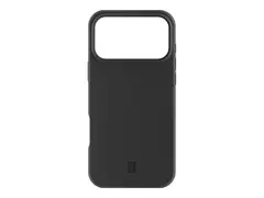 Cellularline Sensation - Baksidedeksel for mobiltelefon bløtberøringssilikon - svart - for Apple iPhone 17 Pro