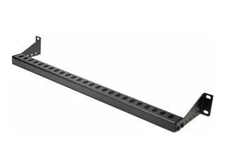 STARTECH.COM 1U Horizontal Cable Management Bar w/Adjustable Depth Rack-