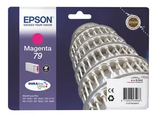 Epson 79 - 6.5 ml - magenta - original - blekkpatron for WorkForce Pro WF-4630DWF, WF-4640DTWF, WF-5110DW, WF-5190DW, WF-5620DWF, WF-5690DWF