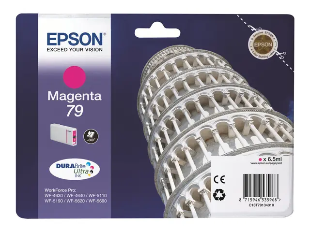 Epson 79 - 6.5 ml - magenta - original - blekkpatron - for WorkFor...