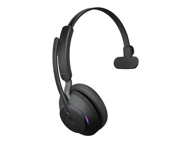 Jabra Evolve2 65 MS Mono - Hodesett - on-ear - konvertibel - Bluet...