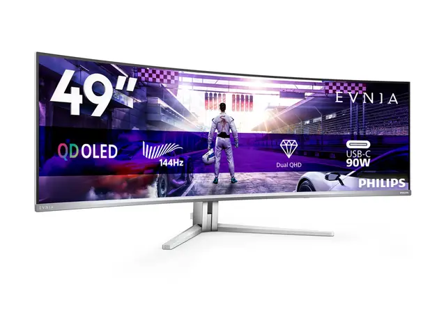 Philips Evnia 8000 49M2C8900L - OLED-skjerm gaming kurvet 49" (48....