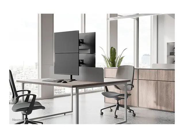 Neomounts DS45-600BL2V - Monteringssett (monitor stand) - full bev...