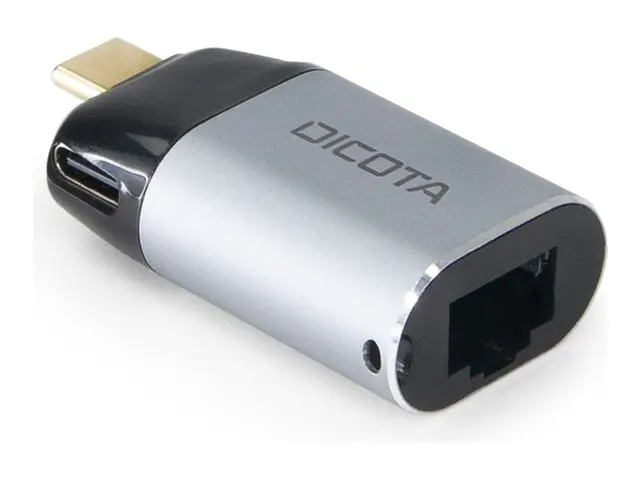 DICOTA - Nettverksadapter - USB-C / Thunderbolt 3 - Gigabit Ethern...