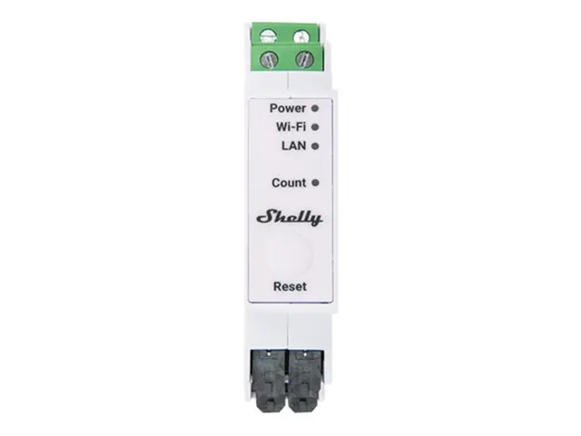 Shelly Pro Series 3EM-400 - Effekt- / energimåler - trådløs, kable...