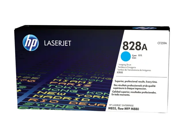 HP 828A - Cyan original trommelsett for Color LaserJet Enterprise ...