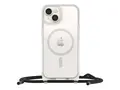 OtterBox React Series - Baksidedeksel for mobiltelefon halskjede - MagSafe-samsvar - blank - for Apple iPhone 14