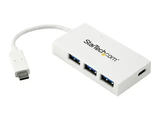 STARTECH.COM 4-Port USB-C Hub - USB-C to 1x USB-C and 3x USB-A - USB 3.0 Hub