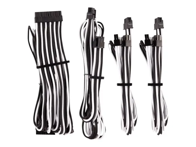 CORSAIR Premium individually sleeved starter kit (Type 4, Generati...