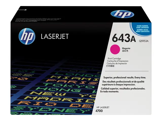 HP 643A - Magenta - original - LaserJet - tonerpatron (Q5953A) - f...