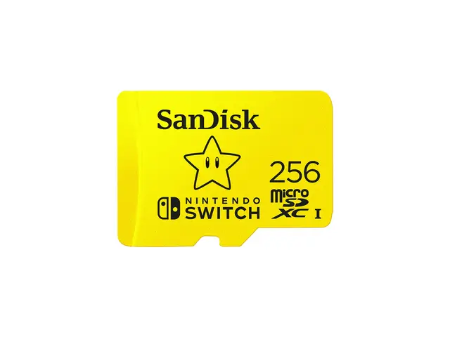 SanDisk Nintendo Switch - Flashminnekort 256 GB UHS-I U3 microSDXC...