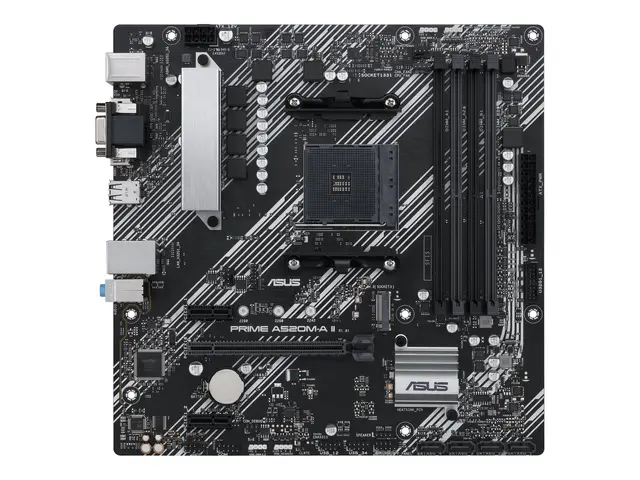 ASUS PRIME A520M-A II/CSM - Hovedkort micro ATX Socket AM4 AMD A52...