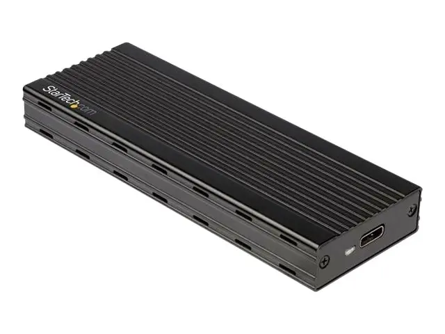 StarTech.com USB-C (10Gbps) to M.2 NVMe SSD Enclosure - Portable M...