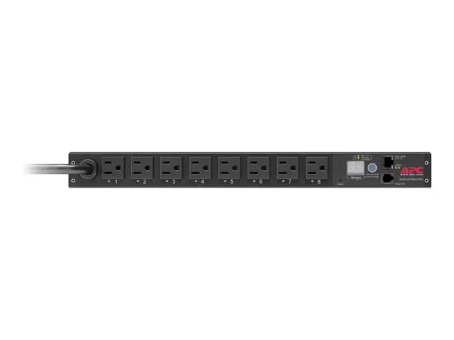 APC Switched Rack PDU AP7900B - Strømfordelerenhet (kan monteres i...