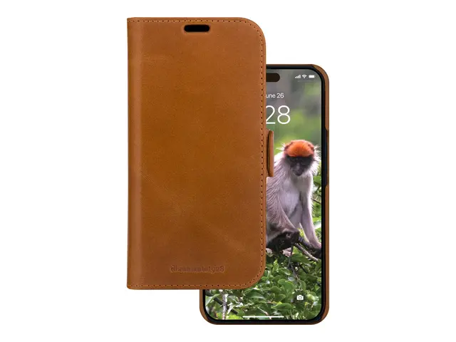 dbramante1928 Lynge - Lommebok for mobiltelefon helnarvet lær gyll...