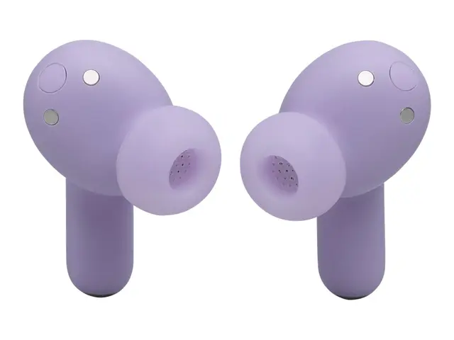 JBL LIVE Beam 4 - True wireless-hodetelefoner med mikrofon i øret - Bluetooth - aktiv støydemping - purpur 