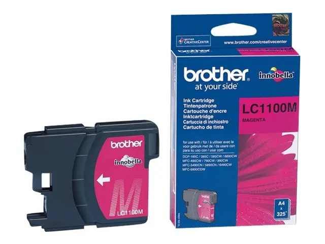 Brother LC1100M - Magenta - original - blekkpatron - for Brother D...