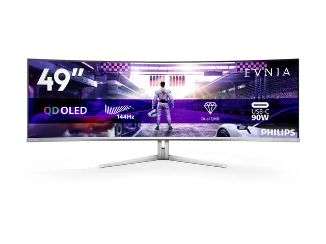 Philips Evnia 8000 49M2C8900L - OLED-skjerm gaming kurvet 49" (48....