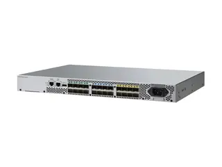 HPE SN3600B 32Gb 24-port/8-port Active Fibre Channel Switch Switch - Styrt - 8 x 32Gb Fibre Channel SFP28 + 16 x 32 Gb Fibre Channel SFP28 Ports on Demand - rackmonterbar