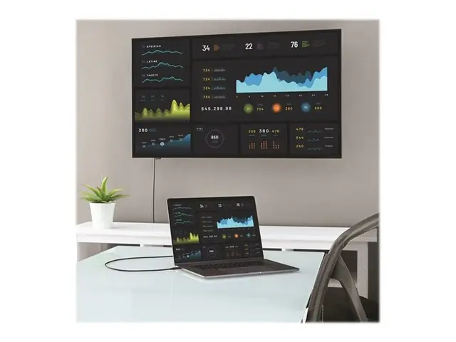 StarTech.com 3ft/1m USB C to DisplayPort 1.2 Cable 4K 60Hz, USB-C ...