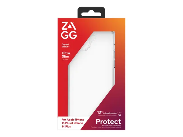 Zagg Crystal Palace - Baksidedeksel for mobiltelefon blank Apple i...