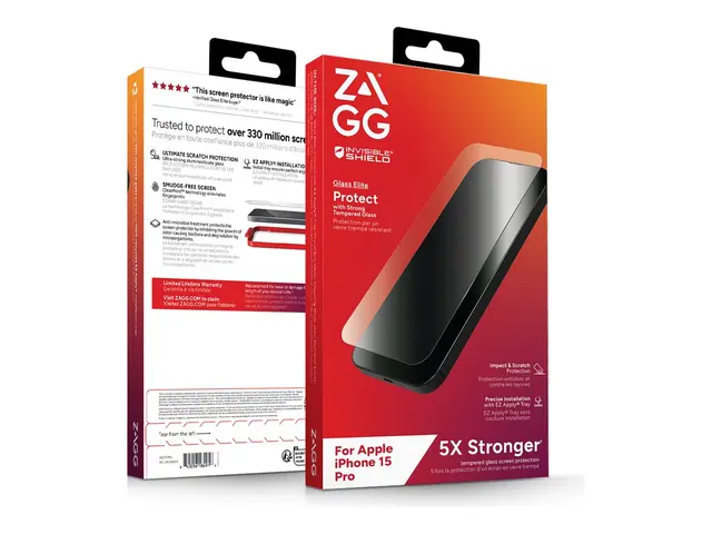 ZAGG InvisibleShield Glass Elite - Skjermbeskyttelse for mobiltele...