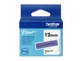 Brother BTAG-F31 - Sort p&#229; purpur Rull (1,2 cm x 4 m) 1 kassett(er) hengeboks - merketape
