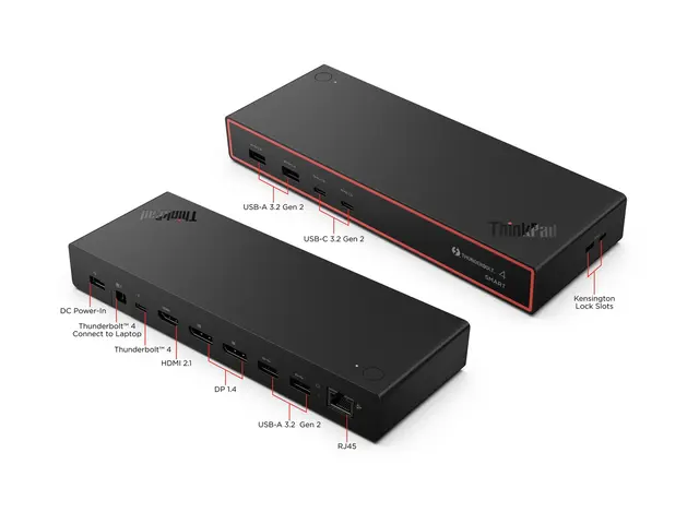 Lenovo ThinkPad Smart Dock 7500 Gen 2 - dokkingstasjon Thunderbolt...