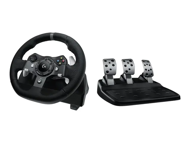 Logitech G920 Driving Force - Hjul- og pedalsett - kablet - for Mi...