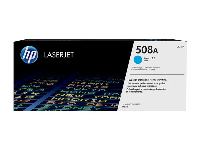 HP 508A - Cyan - original - LaserJet - tonerpatron (CF361A) - for ...