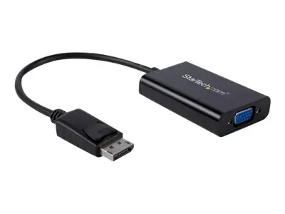 StarTech.com DisplayPort to VGA Adapter with Audio - 1920x1200 DP ...