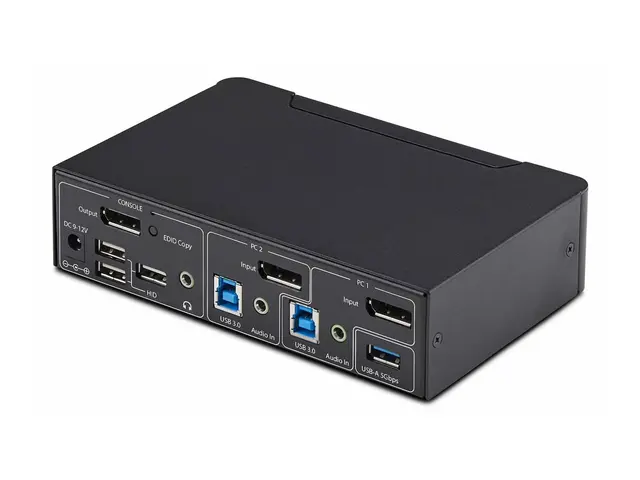 Startech - KVM / lyd USB-svitsj 2 x KVM/lyd/USB 1 lokalbruker stas...