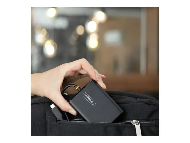 Startech - Strømadapter USB-C 100 watt 5 A PD 3.0 (USB-C) svart Eu...