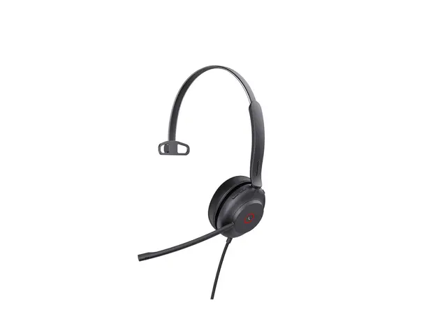 Yealink UH37 Mono - Hodesett on-ear kablet USB lydisolerende svart...