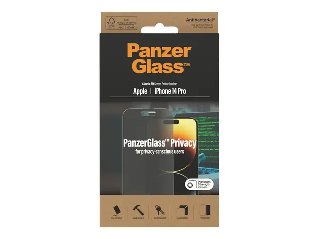 PanzerGlass - Skjermbeskyttelse for mobiltelefon klassisk passform...