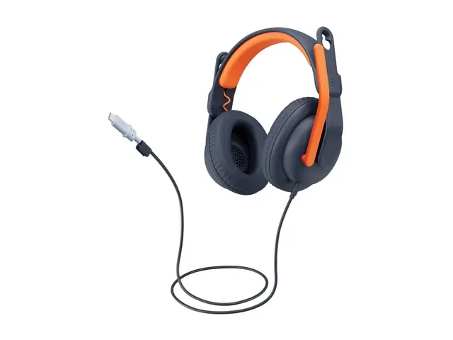 Logitech Zone Learn Wired Over-Ear Headset for Learners, USB-C - H...