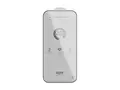Key Eco - Skjermbeskyttelse for mobiltelefon anti-refleks - 2.5D - glass - rammefarge svart - for Apple iPhone 16 Pro, 17, 17 Pro