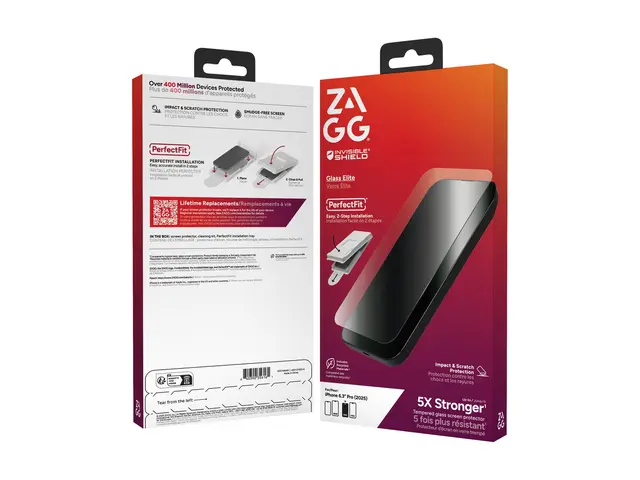 ZAGG InvisibleShield Glass Elite - Skjermbeskyttelse for mobiltele...