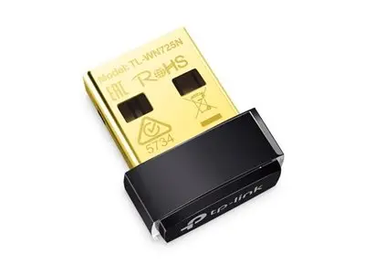 TP-Link TL-WN725N - Nettverksadapter - USB 2.0 - 802.11b/g/n