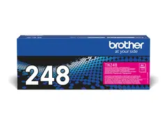 Brother TN248M - Magenta - original boks - tonerpatron - for Brother DCP-L3515, L3520, L3555, L3560, HL-L3220, L3240, MFC-L3740, L3760, L8340, L8390