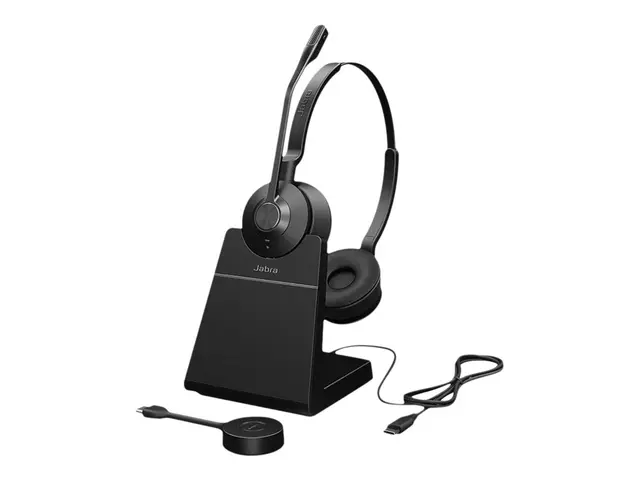Jabra Engage 55 Stereo - Hodesett on-ear DECT trådløs Optimized fo...