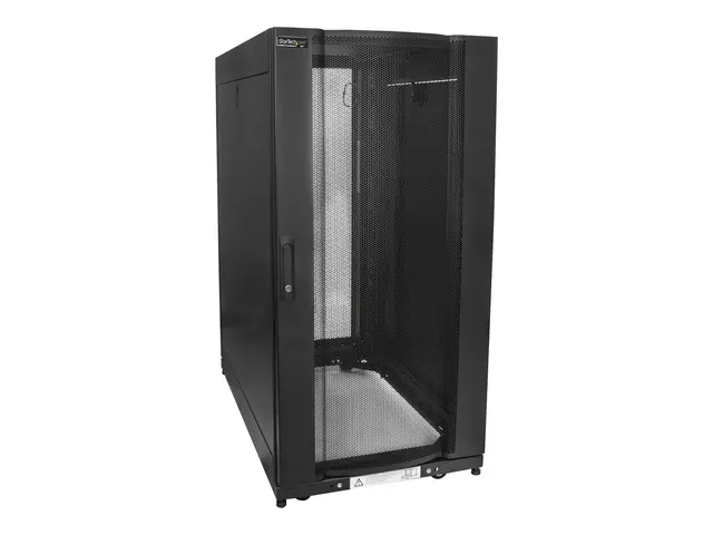 Startech 25U Server Rack Cabinet, 4 Post Adjustable Depth 7" to 35...