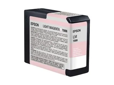 Epson T5806 - 80 ml - lys magenta - original - blekkpatron - for S...