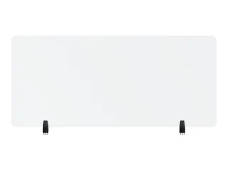 Neomounts NS-GLSPROTECT160 - Partisjonsskjerm skrivebordsmonterbar - 158 x 65 cm - gjennomsiktig