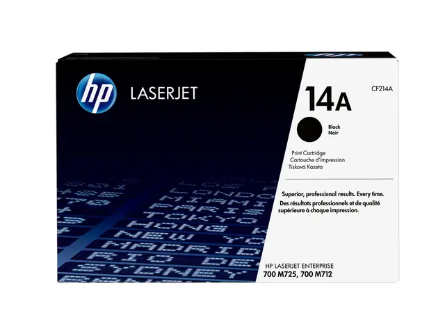 HP 14A - Svart original LaserJet tonerpatron (CF214A) for Color M7...