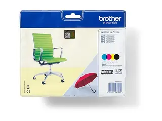 Brother LC229XLVALBP - 4-pack - svart, gul, cyan, magenta original - blister - blekkpatron - for Brother MFC-J5320DW, MFC-J5620DW, MFC-J5625DW, MFC-J5720DW