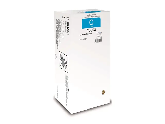 Epson T8392 - XL cyan original blekkpakke for WorkForce Pro WF-R8590