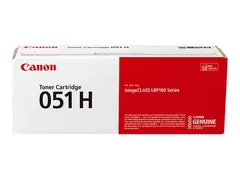 Canon 051 H - H&#248;ykapasitets - svart original - tonerpatron - for imageCLASS MF262, MF264, MF267, MF269; i-SENSYS MF264, MF267, MF269; Satera LBP161, LBP162