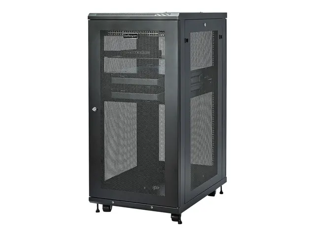 Startech 24U Server Rack Cabinet, 4-Post Adjustable Depth (2" to 3...